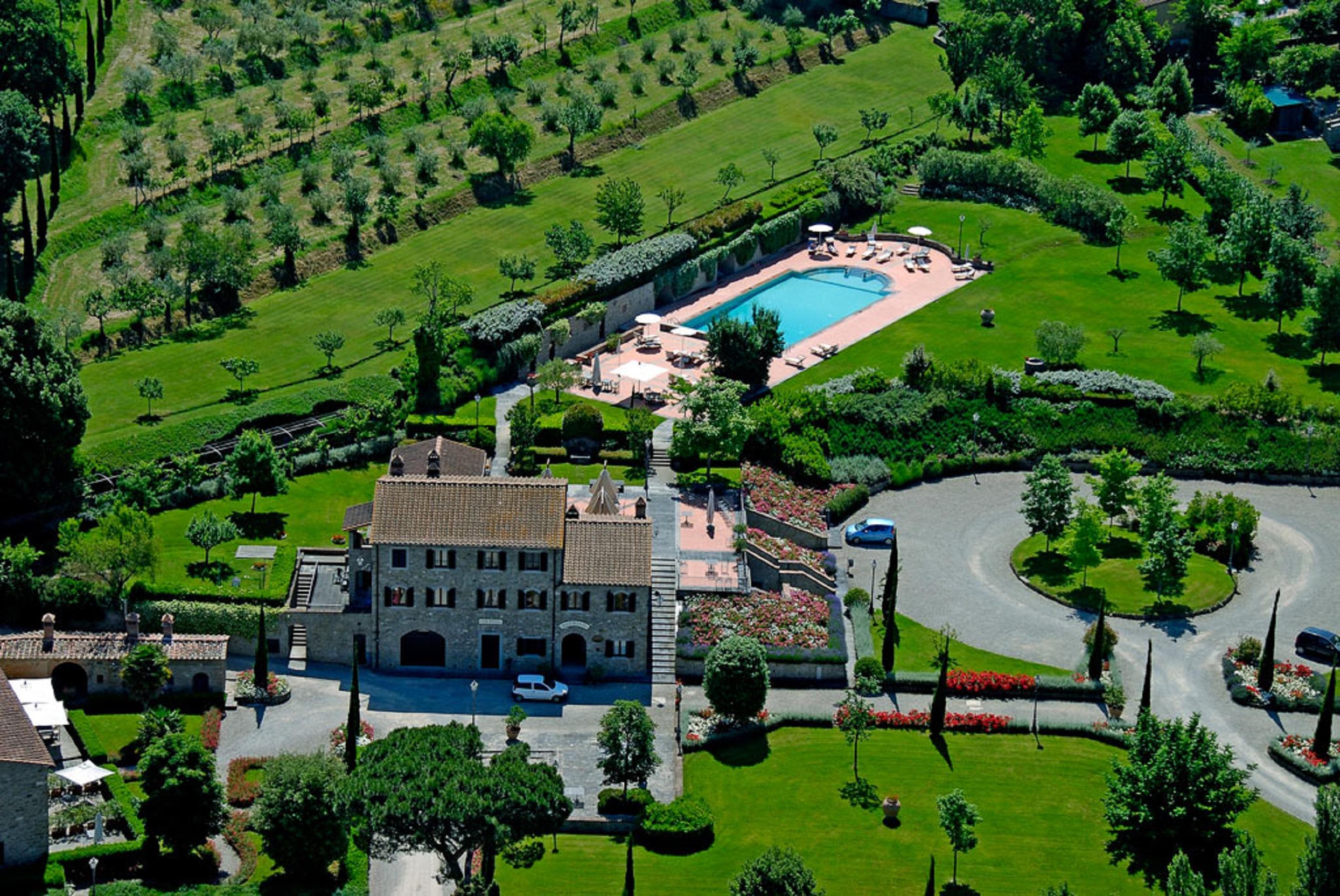 Hotel Borgo Il Melone Cortona Esterno foto