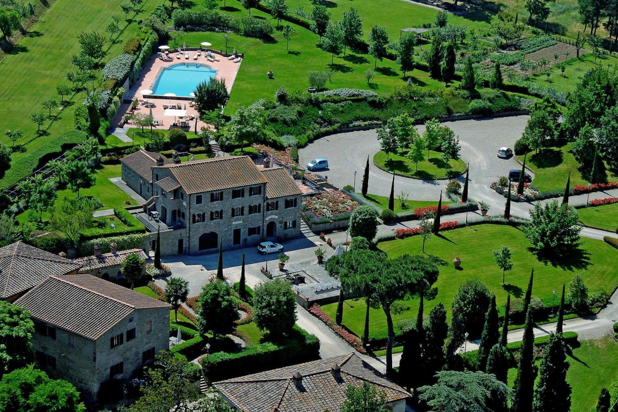 Hotel Borgo Il Melone Cortona Esterno foto